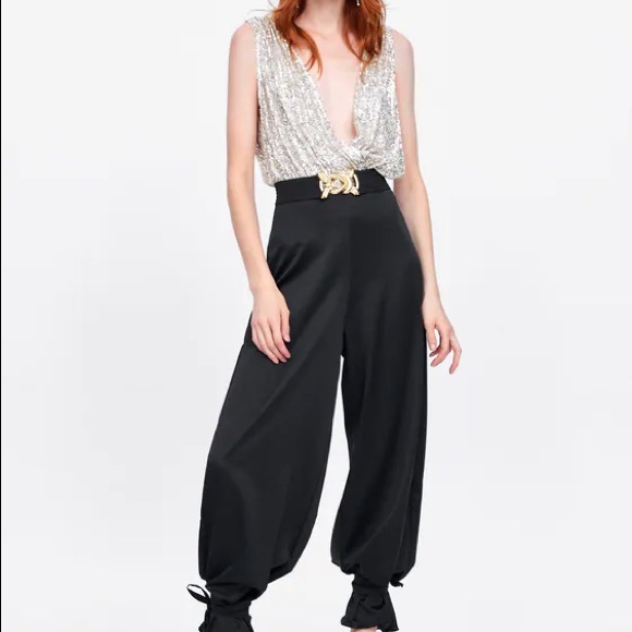 Zara Tops - ZARA Sequin top / body suit